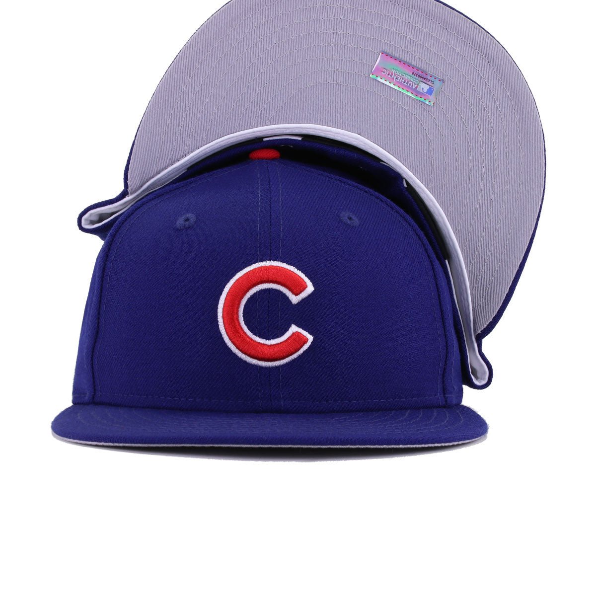 Chicago Cubs Dark Royal Blue Cooperstown AC New Era 59Fifty Fitted