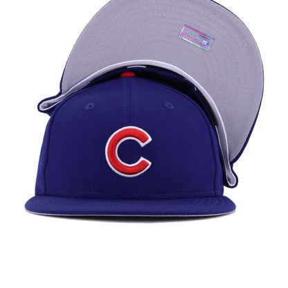 Chicago Cubs Dark Royal Blue Cooperstown AC New Era 59Fifty Fitted
