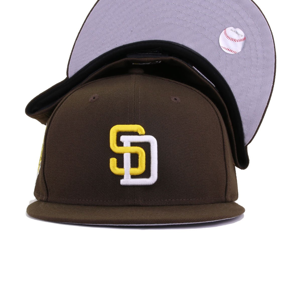 San Diego Padres Walnut 1992 All Star Game New Era 59Fifty Fitted