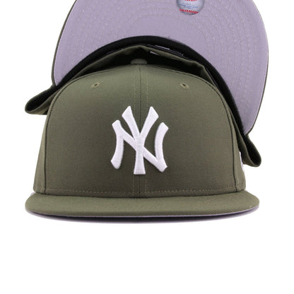 New York Yankees New Olive New Era 59Fifty Fitted
