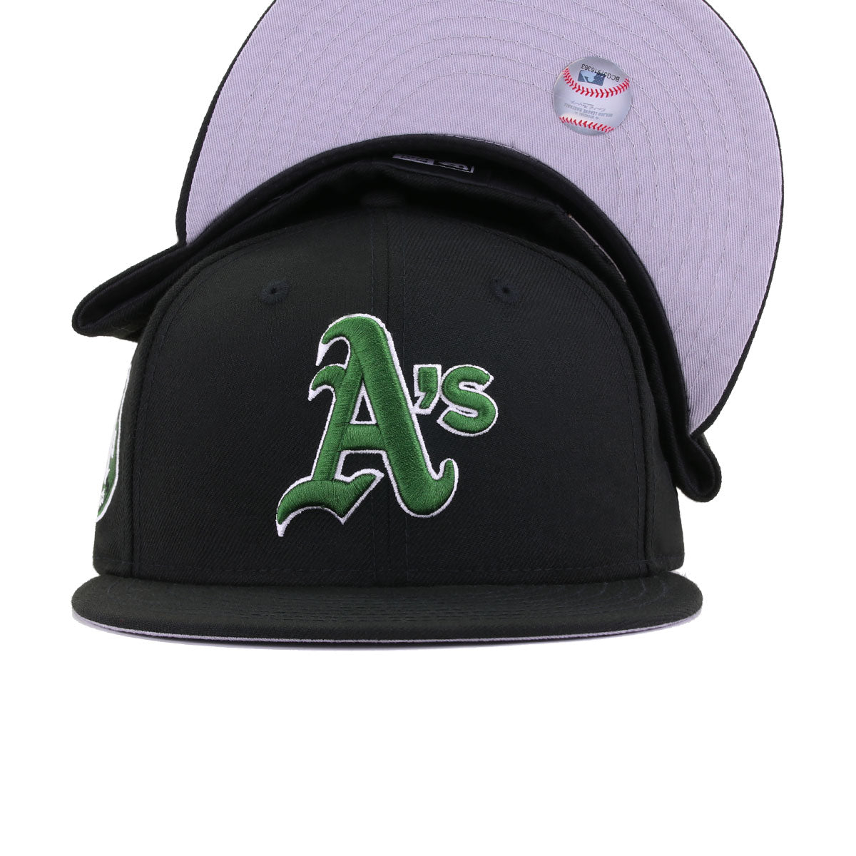 Oakland Athletics Black 1973 World Series New Era 59Fifty Fitted