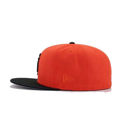 San Francisco Giants Orange Black New Era 59Fifty Fitted