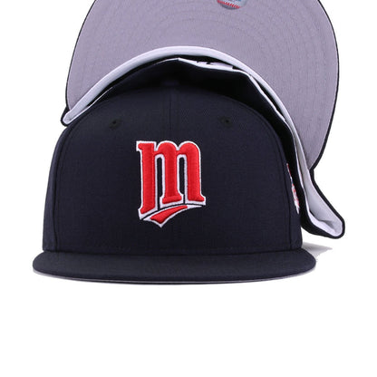 Minnesota Twins Navy 1991 World Series Cooperstown New Era 59Fifty Fitted