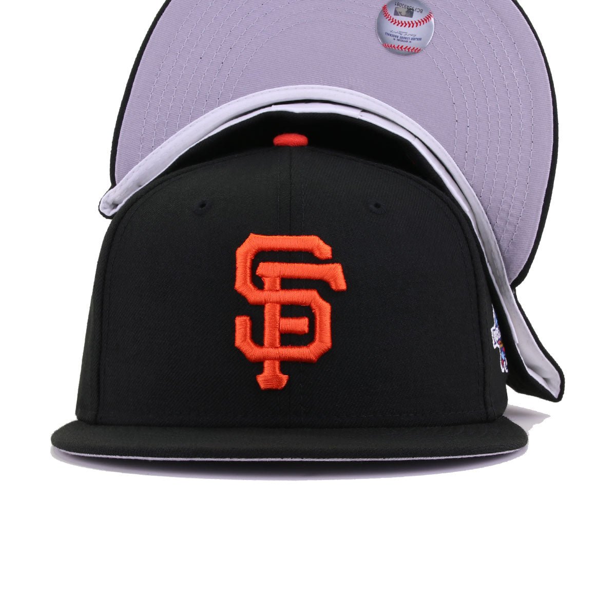San Francisco Giants Black 2002 World Series Cooperstown New Era 59Fifty Fitted