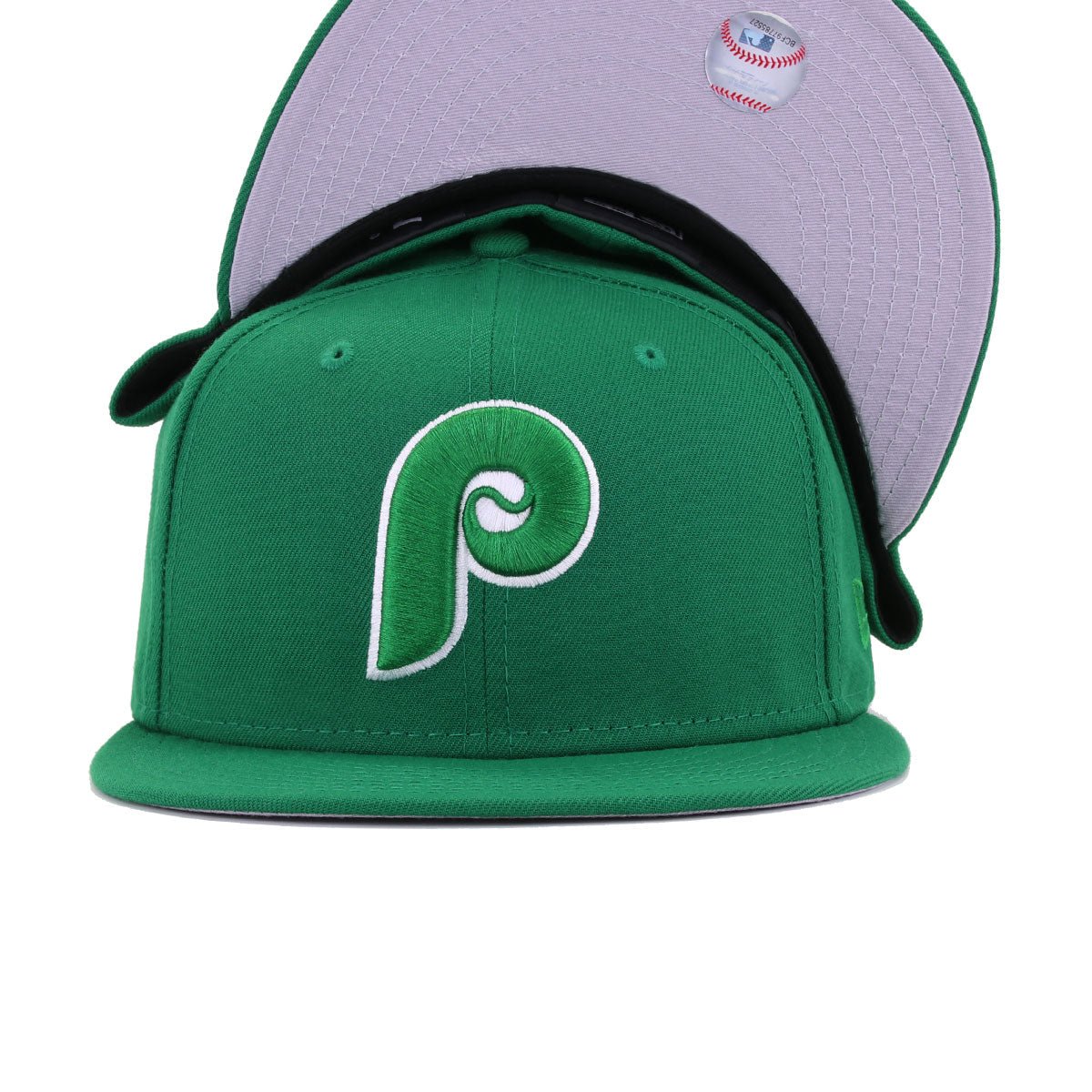 Philadelphia Phillies Kelly Green 1970 PHANATIC New Era 59Fifty Fitted