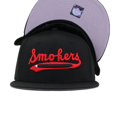 Tampa Smokers Black New Era 59Fifty Fitted