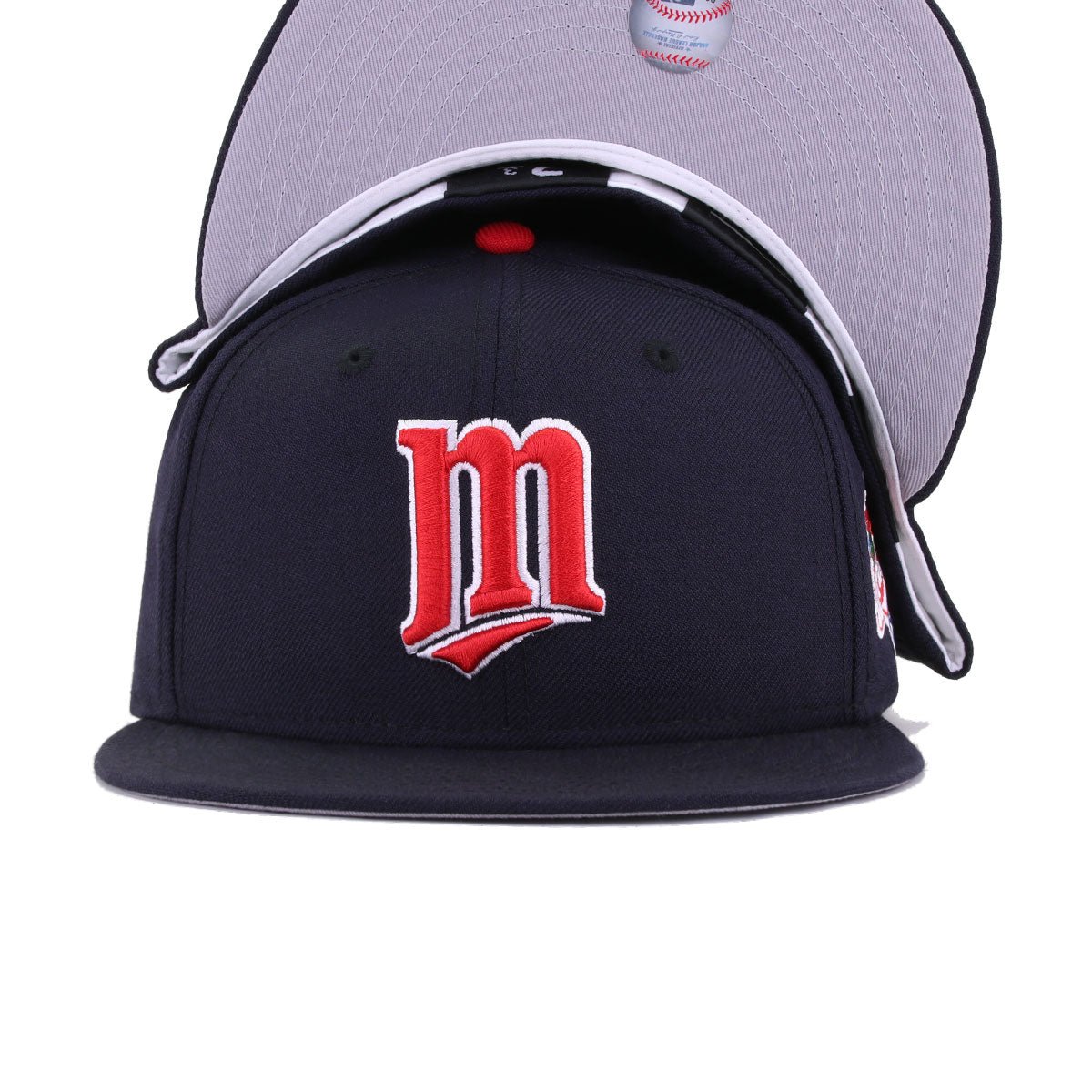 Minnesota Twins Navy 1987 World Series Cooperstown New Era 59Fifty Fitted