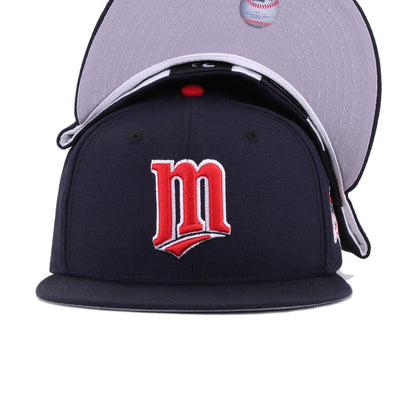 Minnesota Twins Navy 1987 World Series Cooperstown New Era 59Fifty Fitted