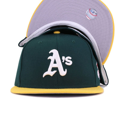Oakland Athletics Dark Green A Gold 1989 World Series Cooperstown New Era 59Fifty Fitted