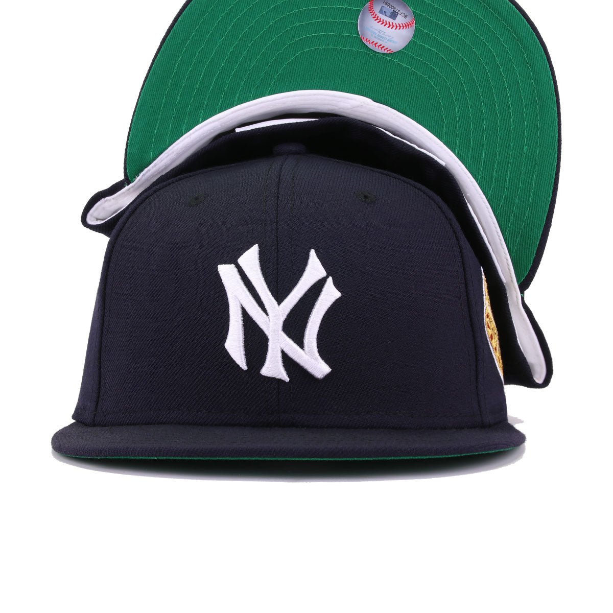 New York Yankees Navy 1938 World Series Cooperstown Green Bottom New Era 59Fifty Fitted