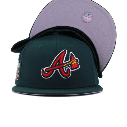 Atlanta Braves Dark Green Turner Field Final Season New Era 59Fifty Fitted