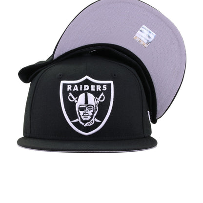 Las Vegas Raiders Black New Era 59Fifty Fitted