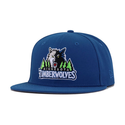 Minnesota Timberwolves Seashore Blue 1996 New Era 59Fifty Fitted