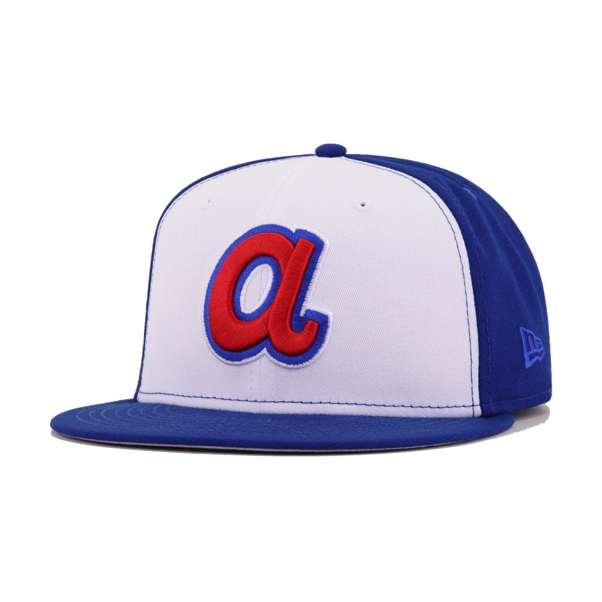 Atlanta Braves White Light Royal Blue 1972 New Era 59Fifty Fitted