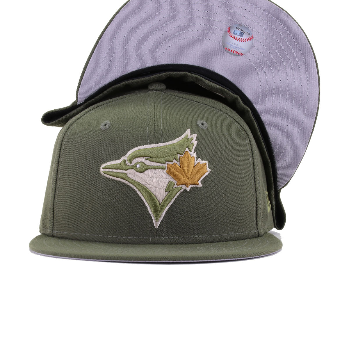 Toronto Blue Jays New Olive New Era 59Fifty Fitted
