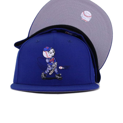 New York Mets Light Royal Blue Mr Met New Era 59Fifty Fitted