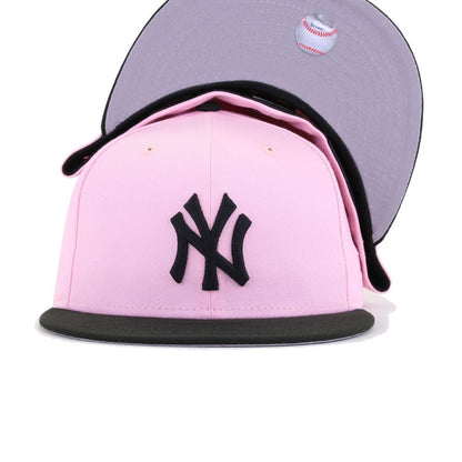 New York Yankees Pink Black New Era 59Fifty Fitted