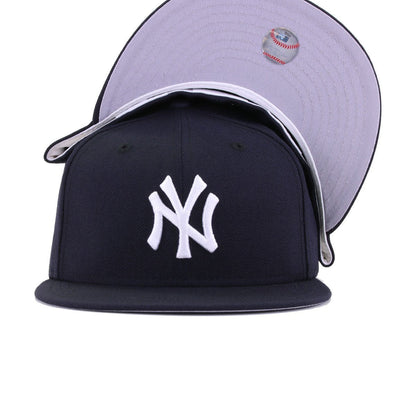 New York Yankees Navy Cooperstown AC New Era 59Fifty Fitted