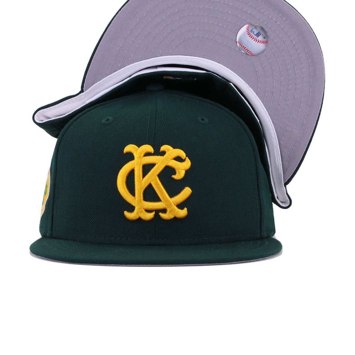Kansas City Athletics Dark Green 1972 World Series New Era 59Fifty Fitted