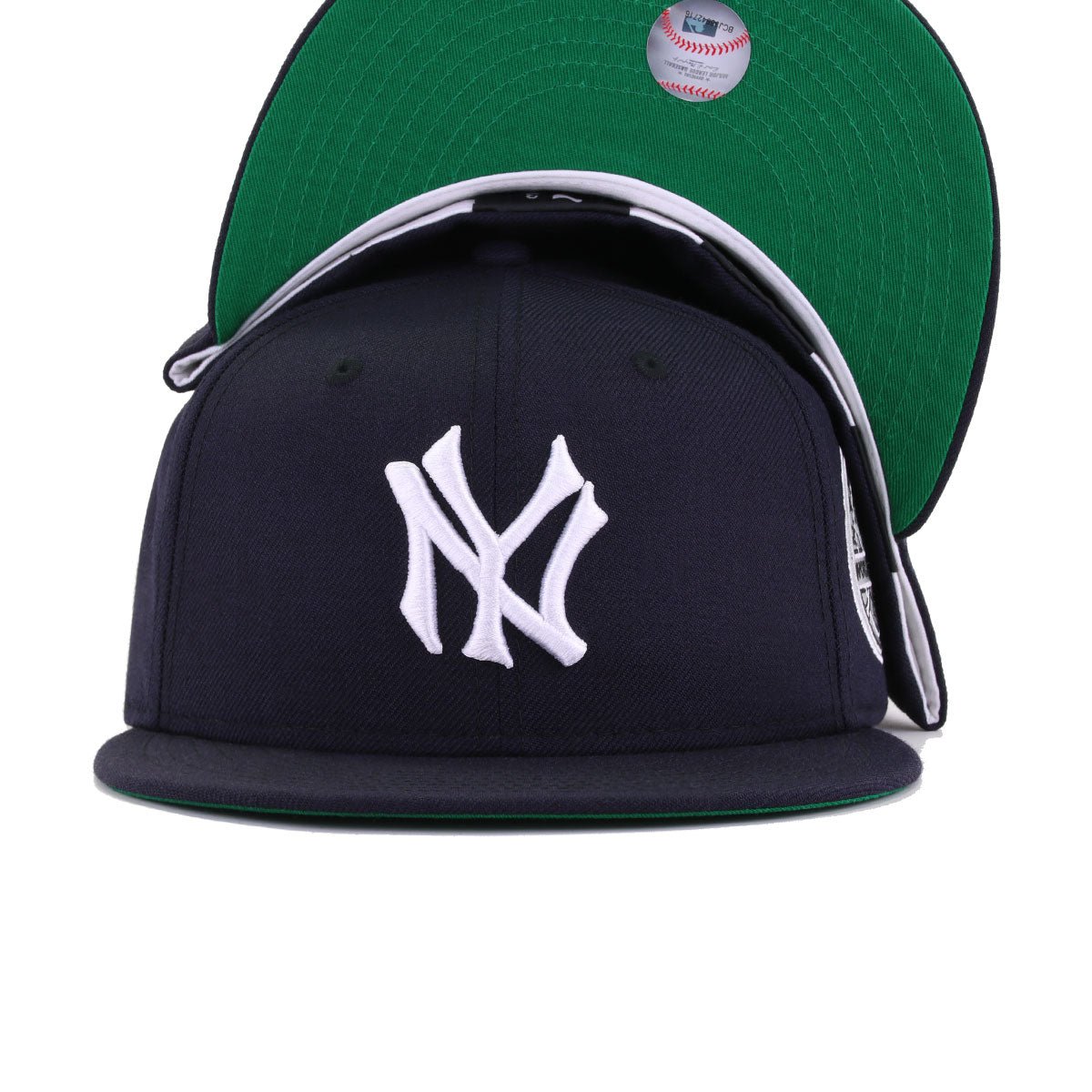 New York Yankees Navy 1943 World Series Cooperstown Green Bottom New Era 59Fifty Fitted
