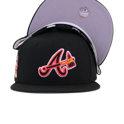 Atlanta Braves Black Sunset Orange 2000 All Star Game New Era 59Fifty Fitted