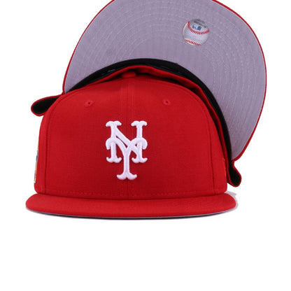 New York Mets x FDNY Scarlet New Era 59Fifty Fitted