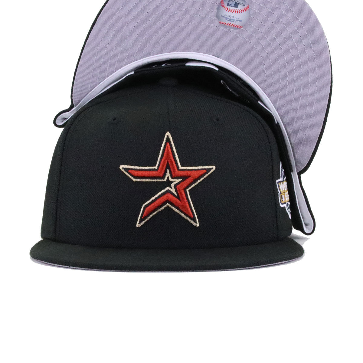 Houston Astros Black 2005 World Series Cooperstown New Era 59Fifty Fitted
