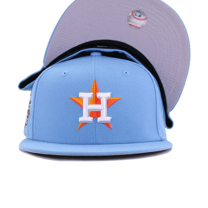 Houston Astros Sky Blue 2022 World Series New Era 59Fifty Fitted