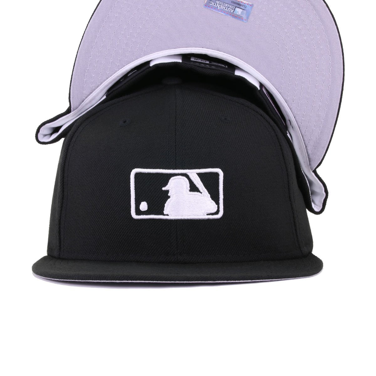MLB Umpire Black Cooperstown AC New Era 59Fifty Fitted