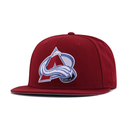 Colorado Avalanche Cardinal New Era 59Fifty Fitted