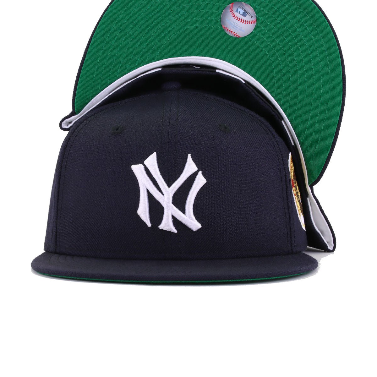 New York Yankees Navy 1937 World Series Cooperstown Green Bottom New Era 59Fifty Fitted