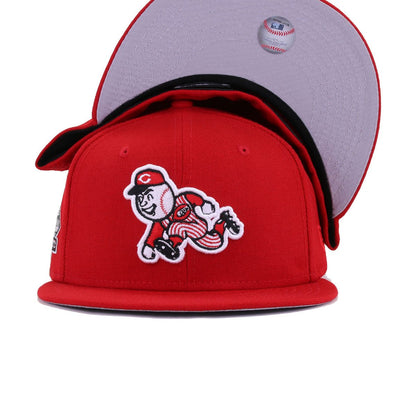 Cincinnati Reds Scarlet Riverfront Stadium New Era 59Fifty Fitted