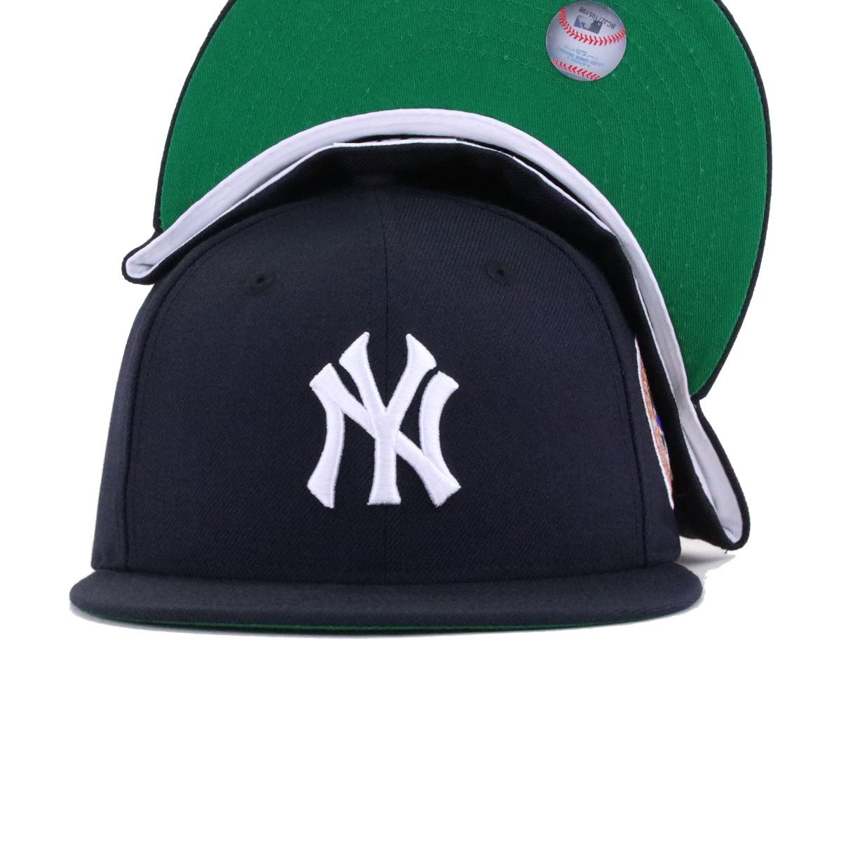 New York Yankees Navy 1961 World Series Cooperstown Green Bottom New Era 59Fifty Fitted