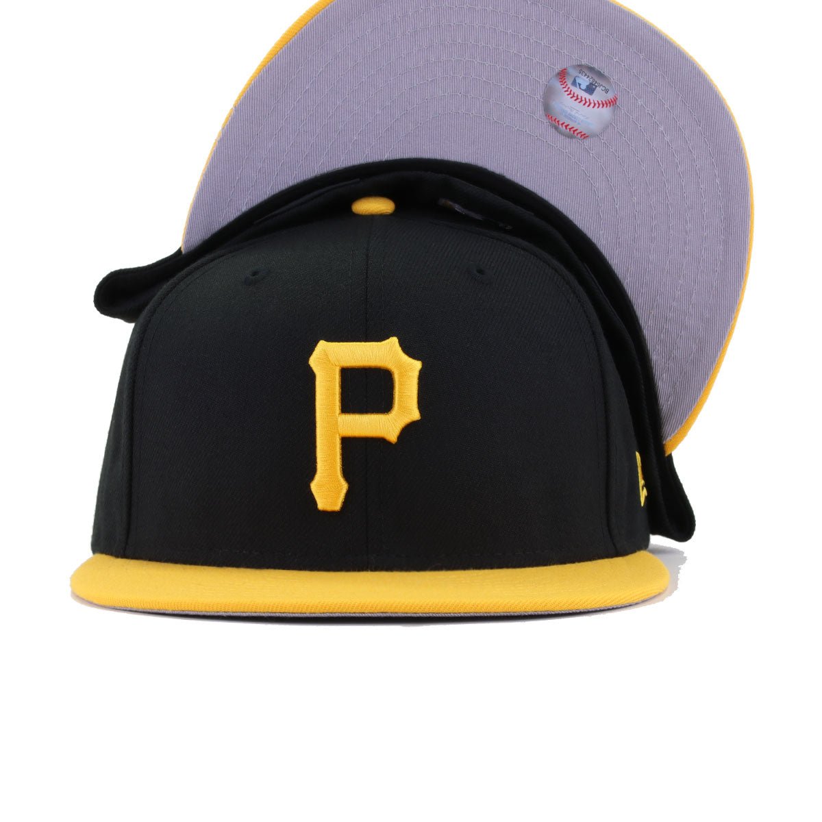 Pittsburgh Pirates Black A Gold New Era 59Fifty Fitted