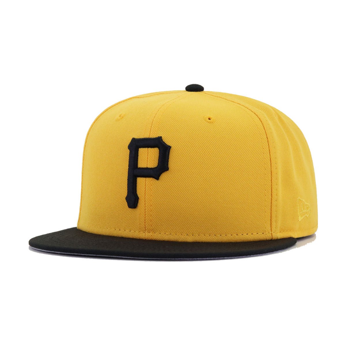 Pittsburgh Pirates A Gold Black New Era 59Fifty Fitted