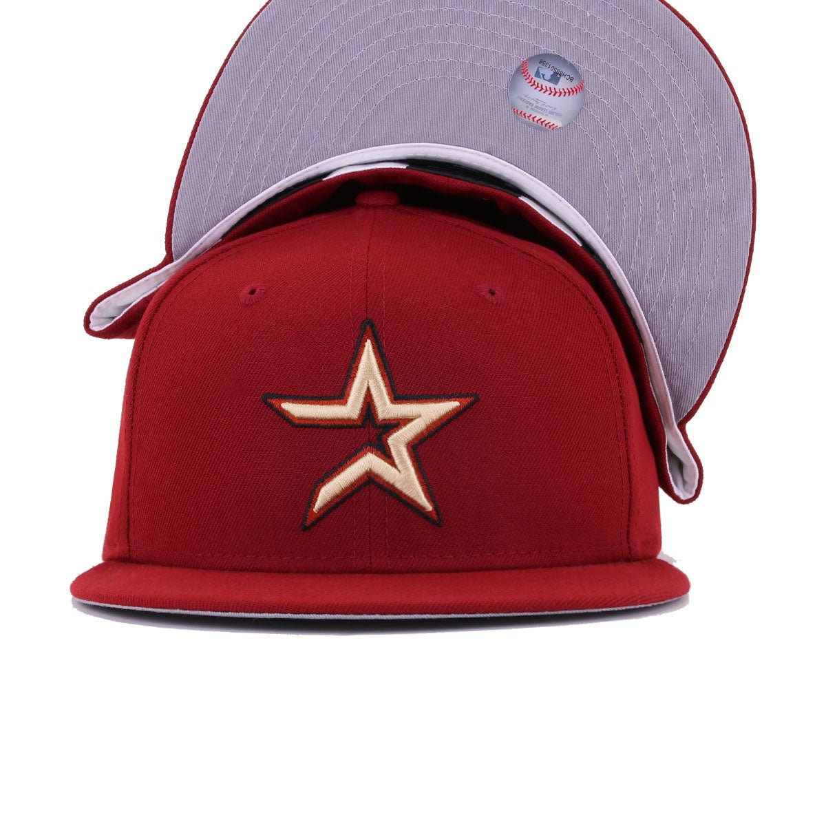 Houston Astros H Red Cooperstown AC New Era 59Fifty Fitted