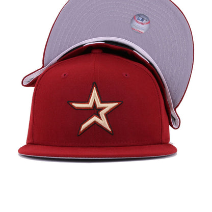 Houston Astros H Red Cooperstown AC New Era 59Fifty Fitted