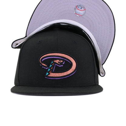Arizona Diamondbacks Black Cooperstown AC New Era 59Fifty Fitted