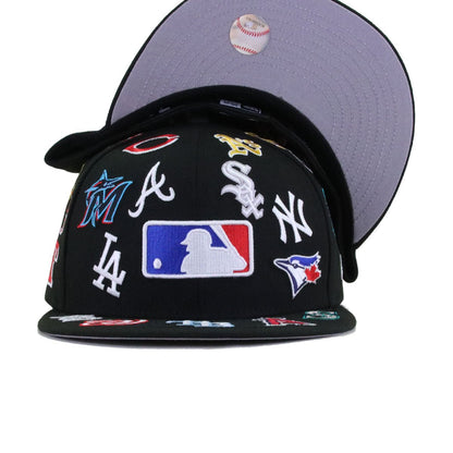 MLB Black ALL OVER New Era 59Fifty Fitted