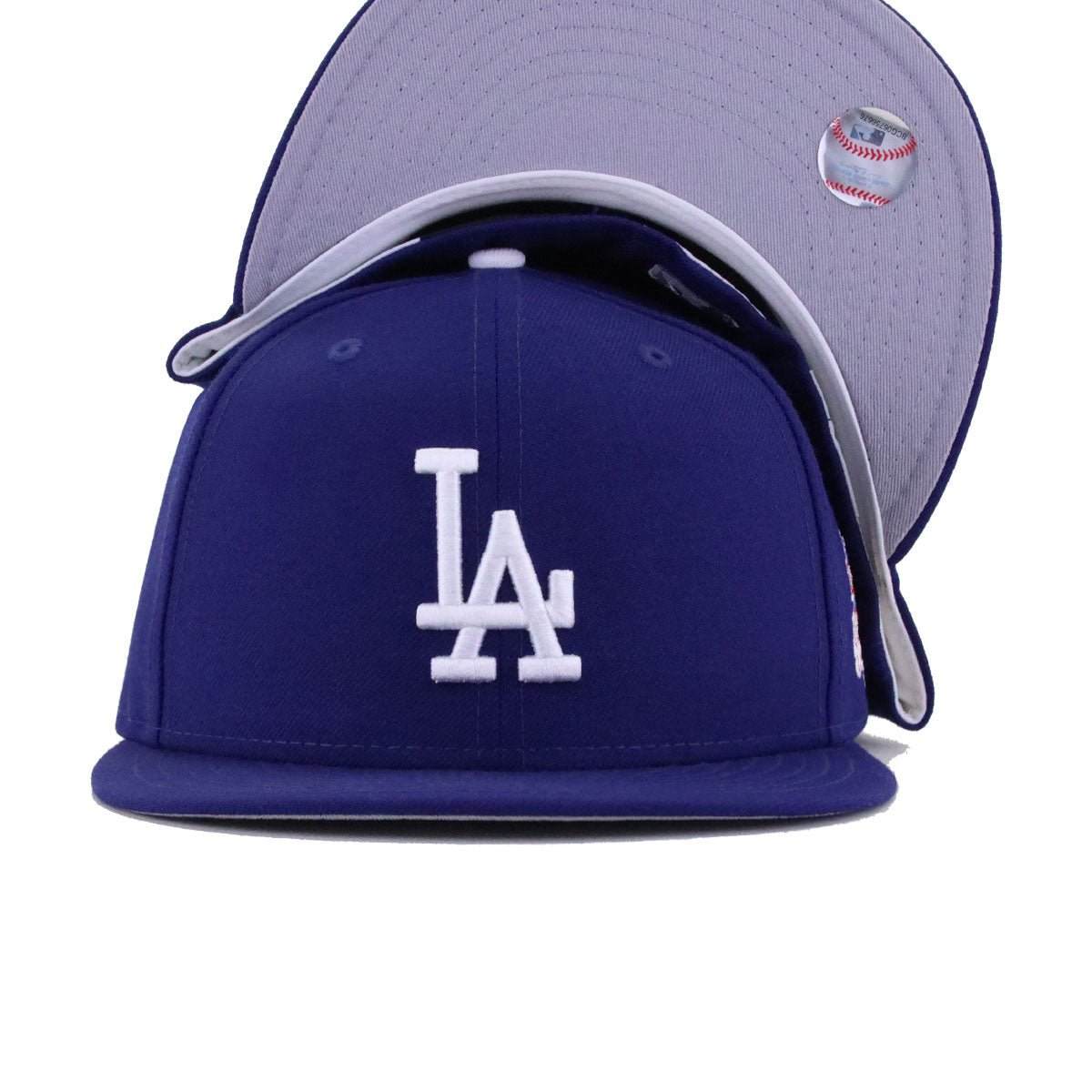 Los Angeles Dodgers Dark Royal Blue 1988 World Series Cooperstown New Era 59Fifty Fitted