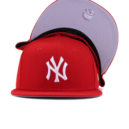 New York Yankees Scarlet New Era 59Fifty Fitted