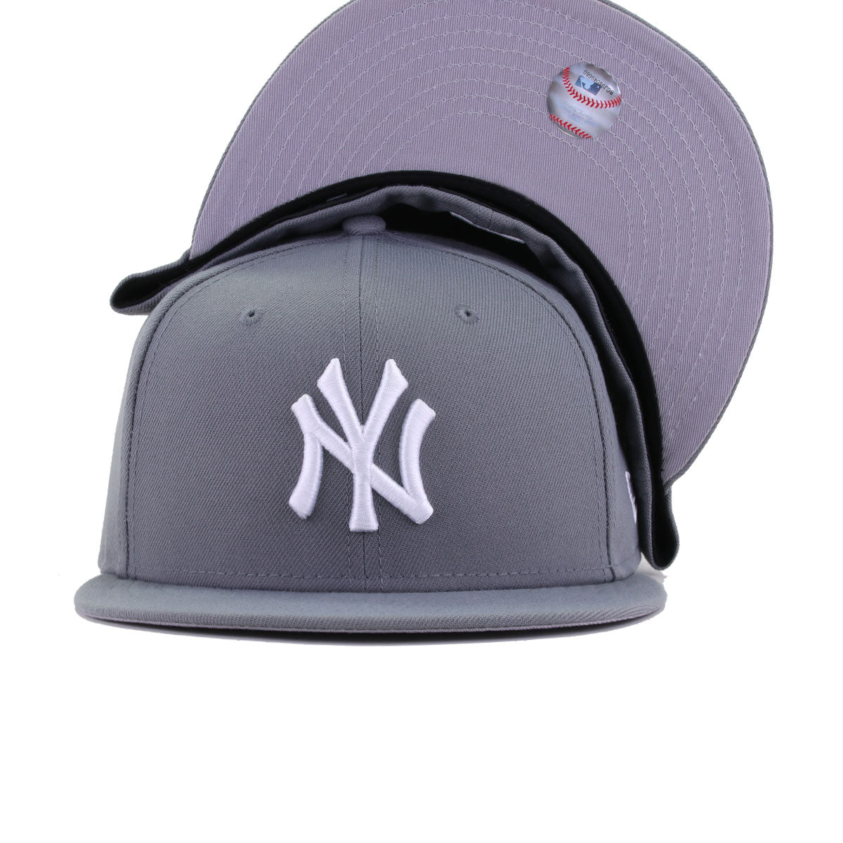 New York Yankees Storm Grey New Era 59Fifty Fitted