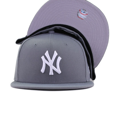 New York Yankees Storm Grey New Era 59Fifty Fitted