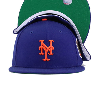 New York Mets Dark Royal Blue 1969 World Series Cooperstown Green Bottom New Era 59Fifty Fitted