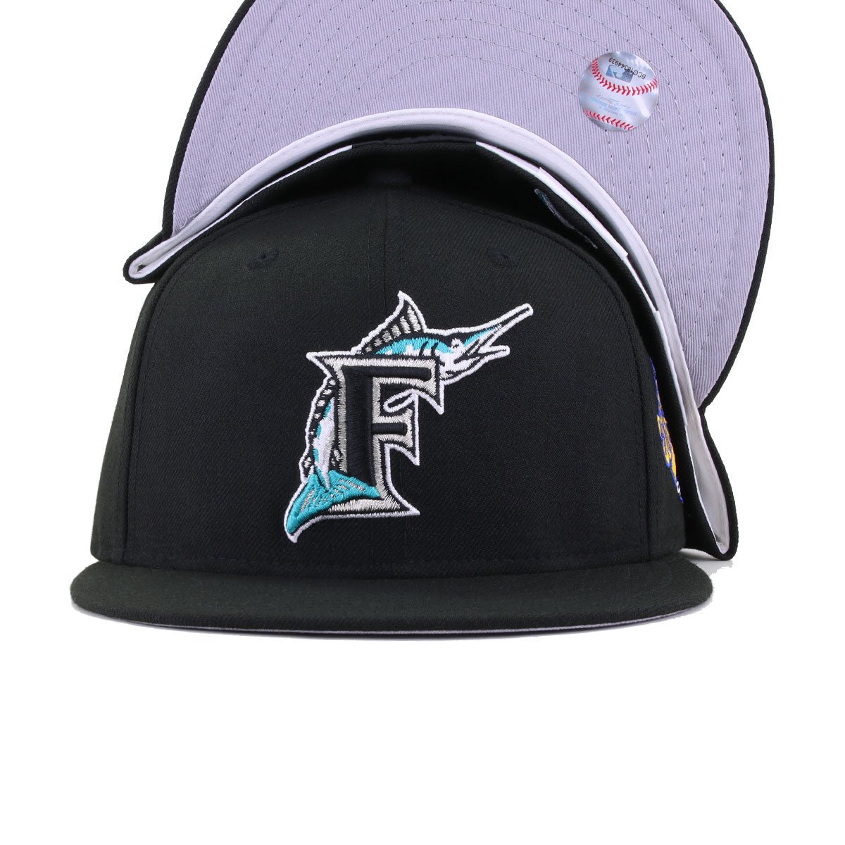 Florida Marlins Black 1997 World Series Cooperstown New Era 59Fifty Fitted