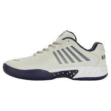 Men's Hypercourt Express 2 Tennis Shoes Vaporous Gray and White Peacoat