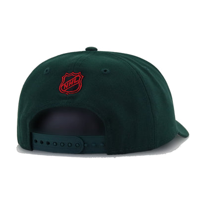 New Jersey Devils Dark Green New Era 9Forty A-Frame Snapback