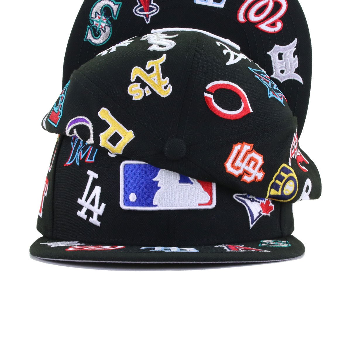 MLB Black ALL OVER New Era 59Fifty Fitted