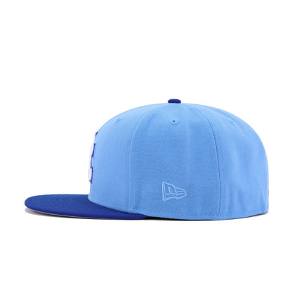 Kansas City Royals Sky Blue Light Royal Blue 2010 New Era 59Fifty Fitted
