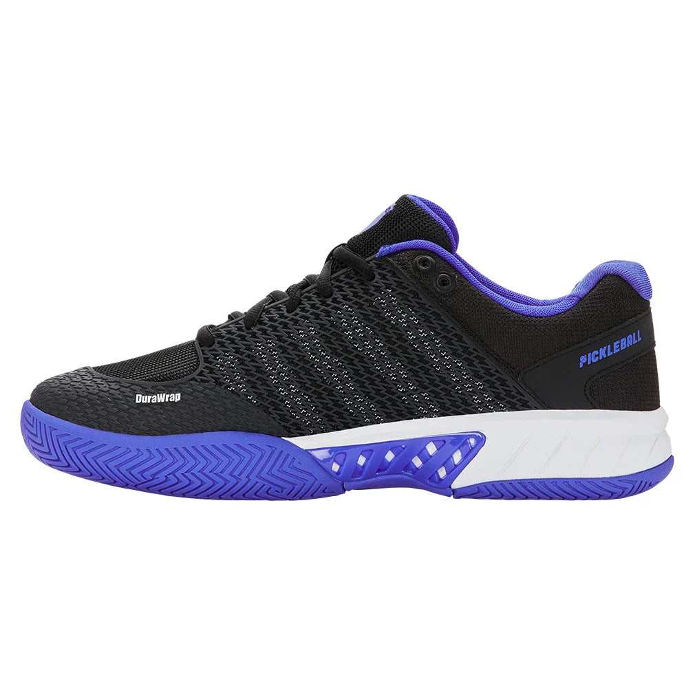 Men's Express Light 2E Width Pickleball Shoes Black and White